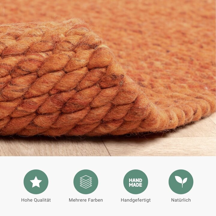 Wollteppich - Brilliant Terra