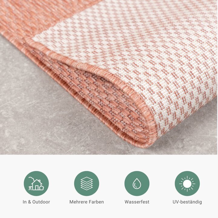 In- & Outdoor Teppich - Costa Terracotta