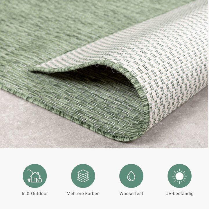 In- & Outdoor Teppich - Costa Grün