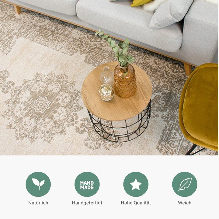 Teppich Vintage - Dreams Beige Sand