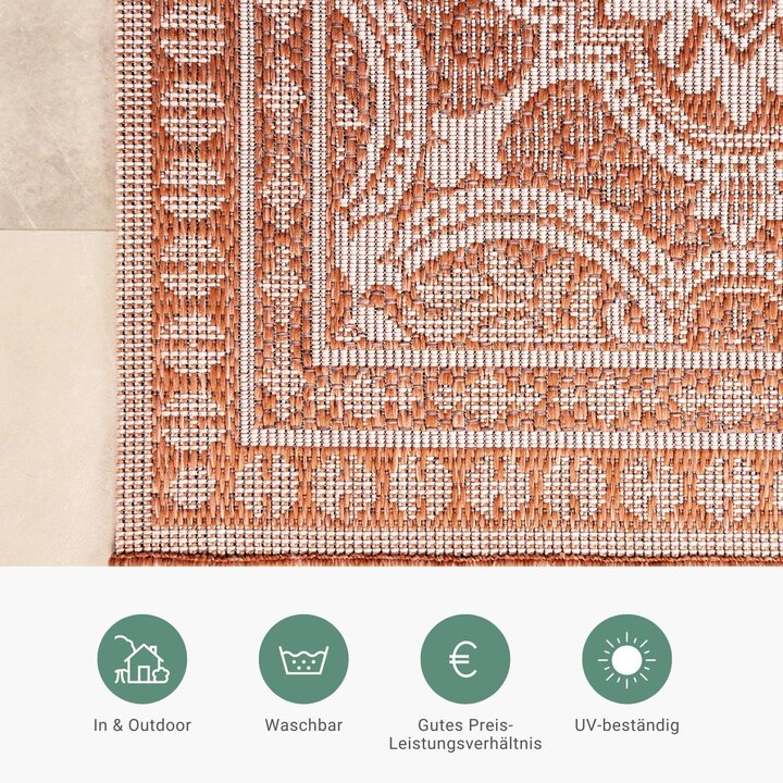 In- & Outdoor Teppich - Summer Oriental Terracotta