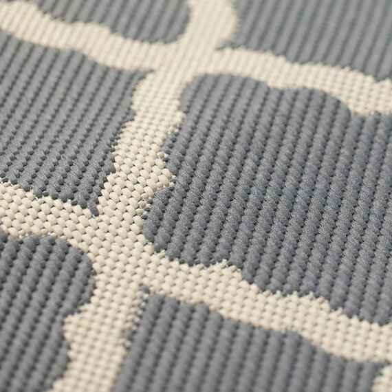 Flair Rugs Balkon Teppich - Floreno Padua Beige Anthrazit