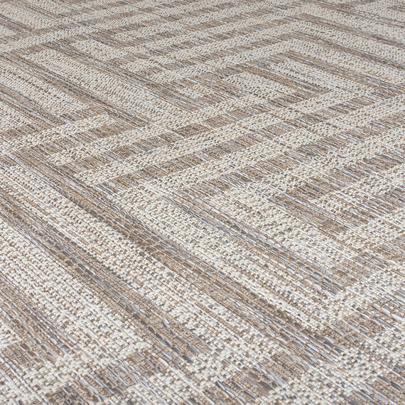 Flair Rugs Balkon Teppich - Liparo Salerno Grau