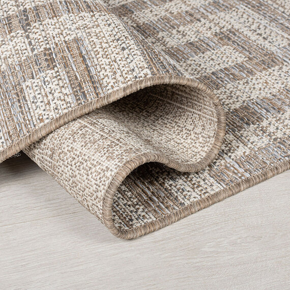 Flair Rugs Balkon Teppich - Liparo Salerno Grau