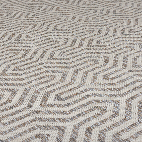 Flair Rugs Balkon Teppich - Liparo Bellizi Grau