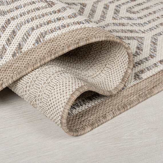 Flair Rugs Balkon Teppich - Liparo Bellizi Grau