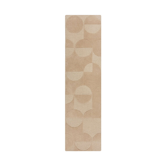 Flair Rugs Moderner Läufer - Mozo Gigi Beige Creme