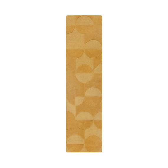 Flair Rugs Moderner Läufer - Mozo Gigi Ockergelb