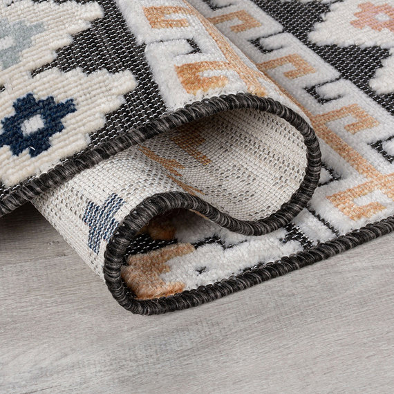 Flair Rugs Outdoor Teppich - Plazo Aster Blau