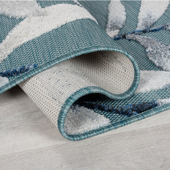 Flair Rugs Outdoor Teppich - Plazo Willow Blau