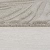 Moderner Teppich Rund - Solacio Leaves Grau