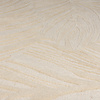 Moderner Teppich Rund - Solacio Leaves Beige - thumbnail 2