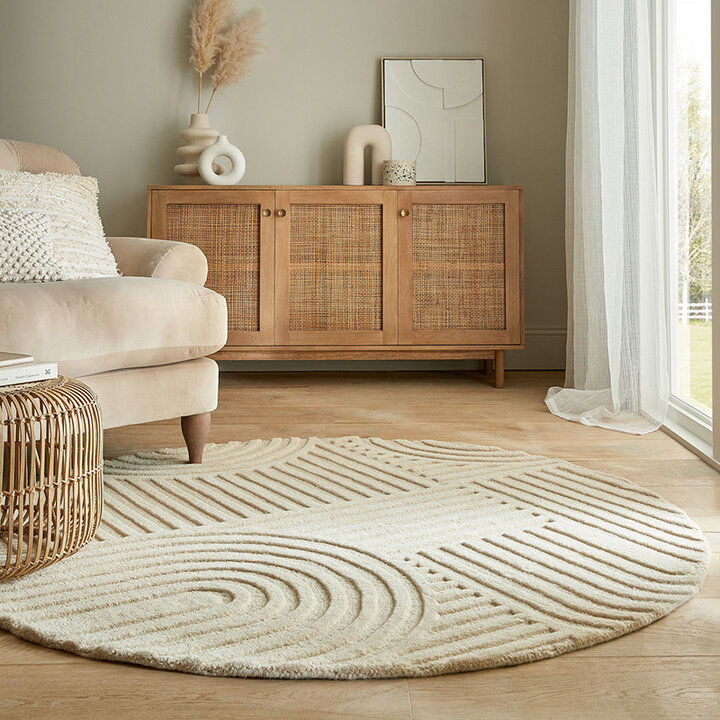 Dicke weiche runde flauschige Teppiche Teppiche für Wohnzimmer
