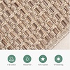 In- & Outdoor Jute Teppich - Fora Melange Natural - thumbnail 3