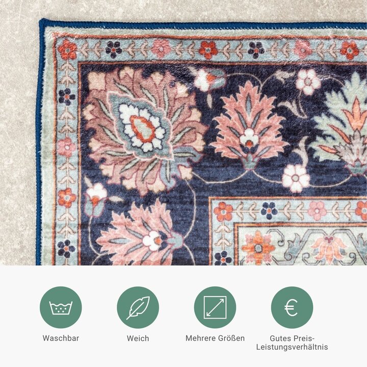 Teppich Vintage - Imagine Oriental Blau