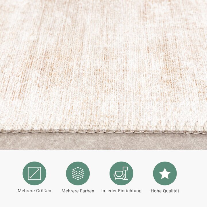 Moderner Teppich - Strong Beige