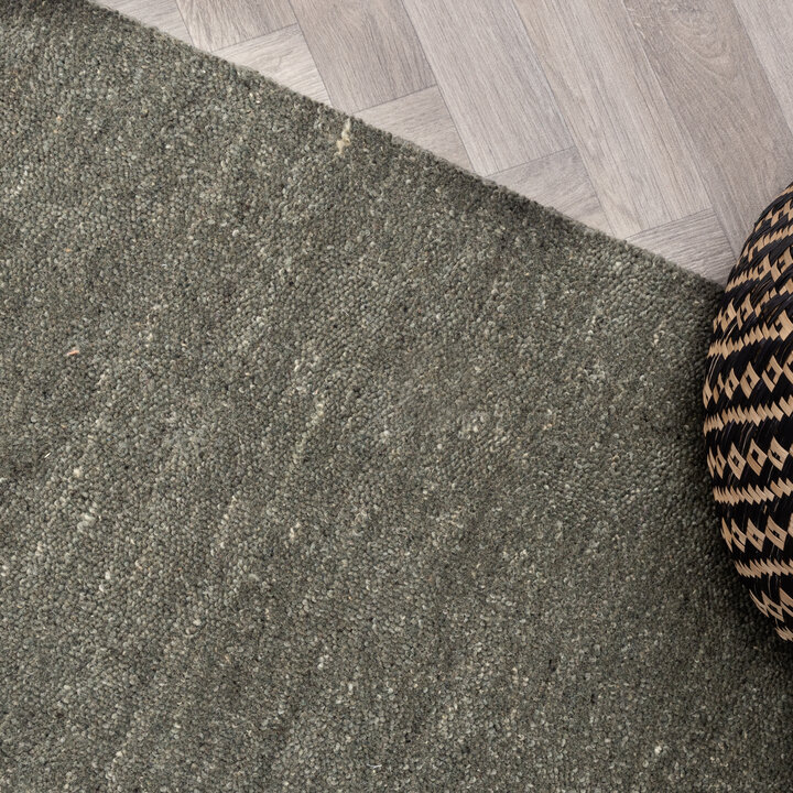 Berberteppich - Aicha Dunkelgrün