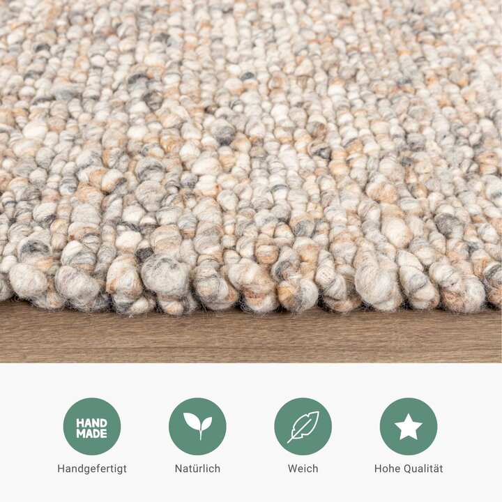 Wollteppich - Oliver Creme