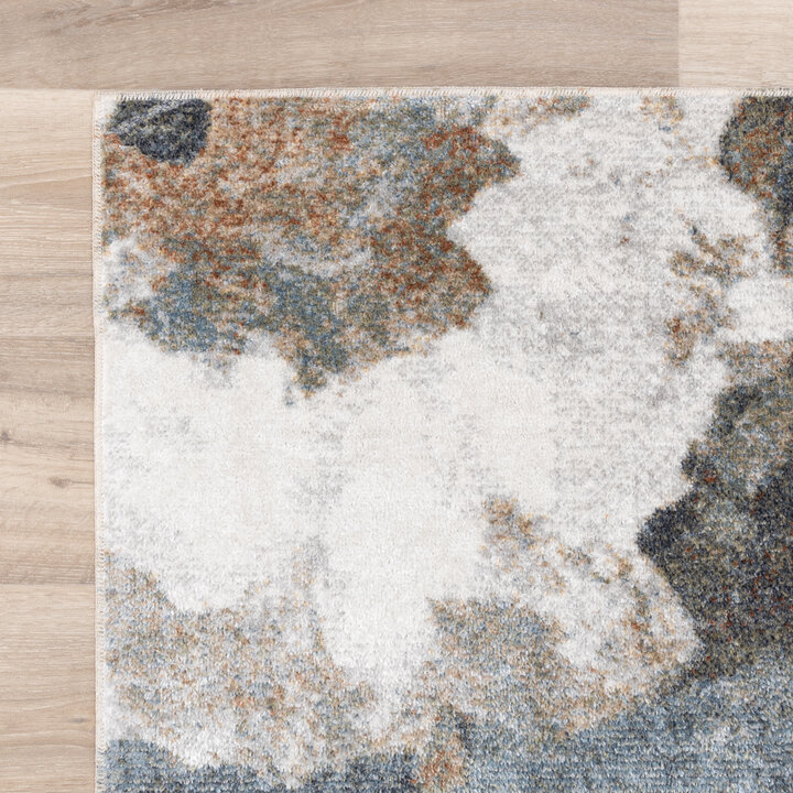 Waschbarer Teppich Abstrakt - Misha Flow Bunt