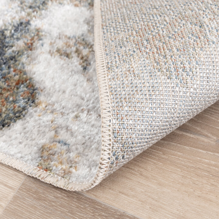 Waschbarer Teppich Abstrakt - Misha Flow Bunt