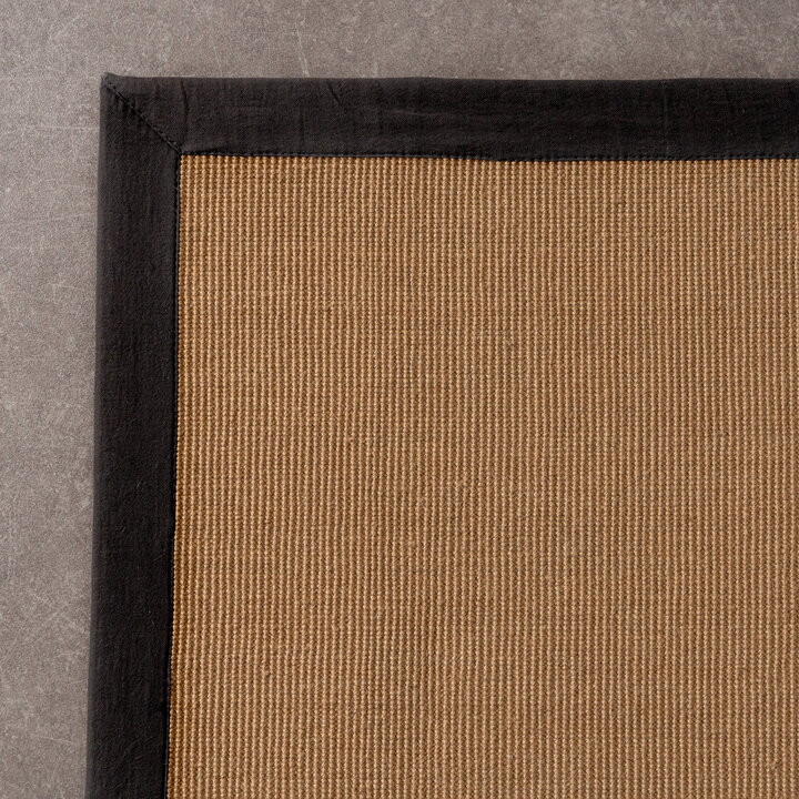 Sisalteppich - Tulum Schwarz