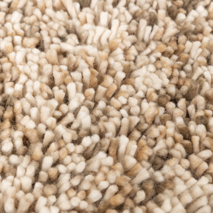 Wollteppich Hochflor - Elin Beige