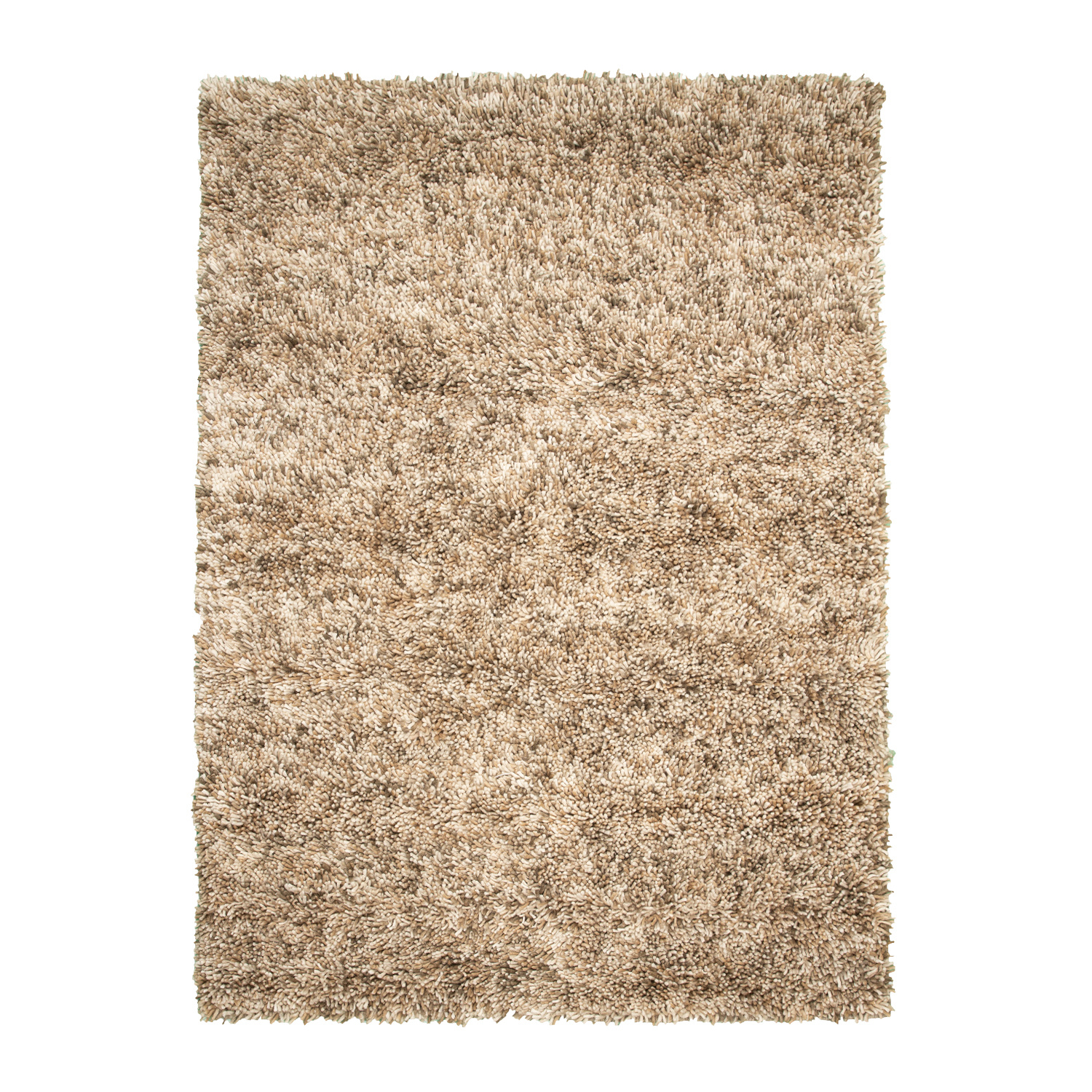 Wollteppich Hochflor - Elin Beige - sfeer