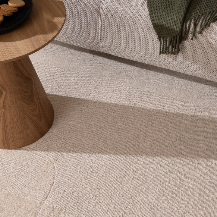 Wollteppich - Giselle Abstrakt Creme