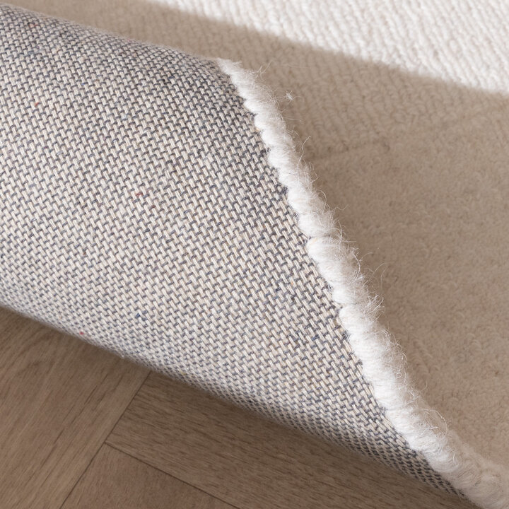 Wollteppich - Giselle Abstrakt Weiß