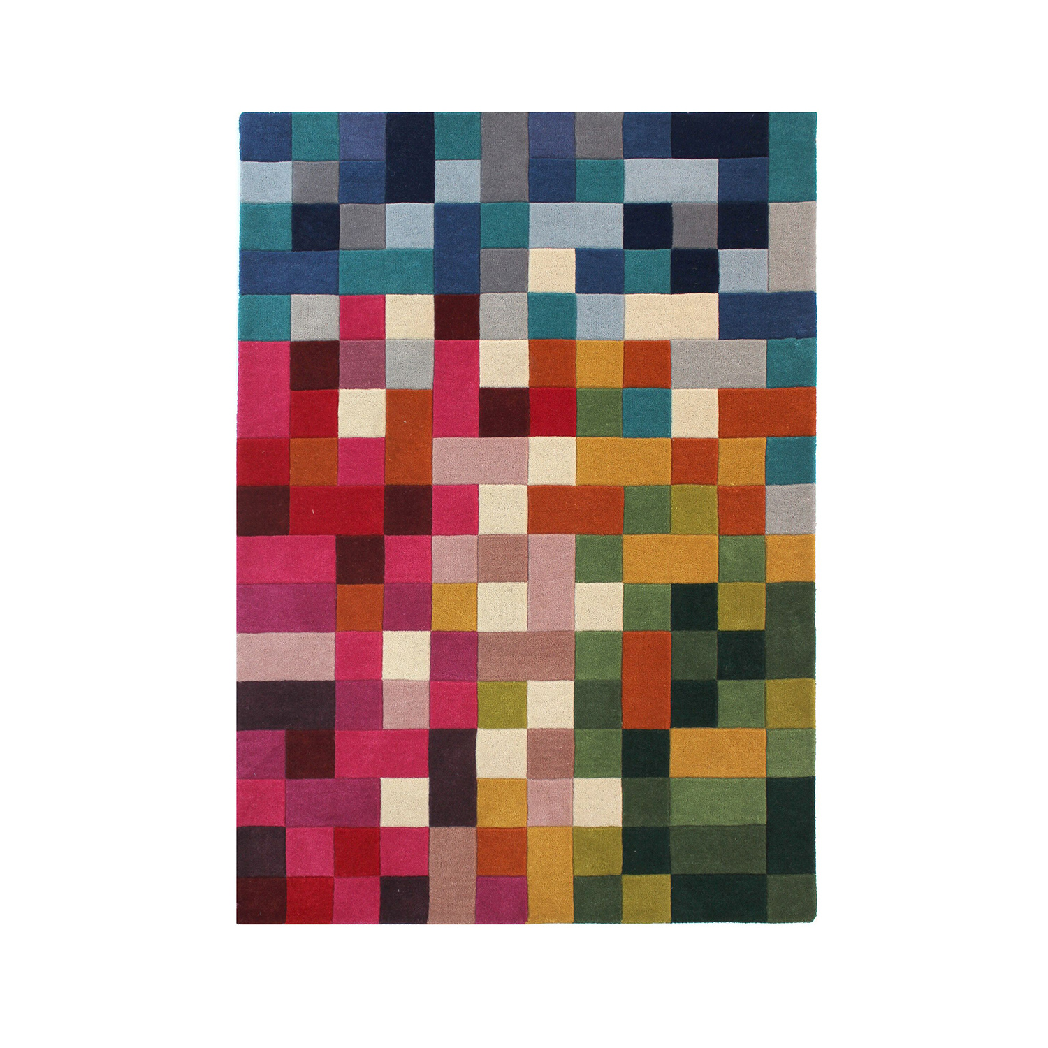 Moderner Teppich - Illo Lucea Bunt - sfeer