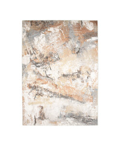 Teppich Abstrakt - Xavier Brush Grau Bunt