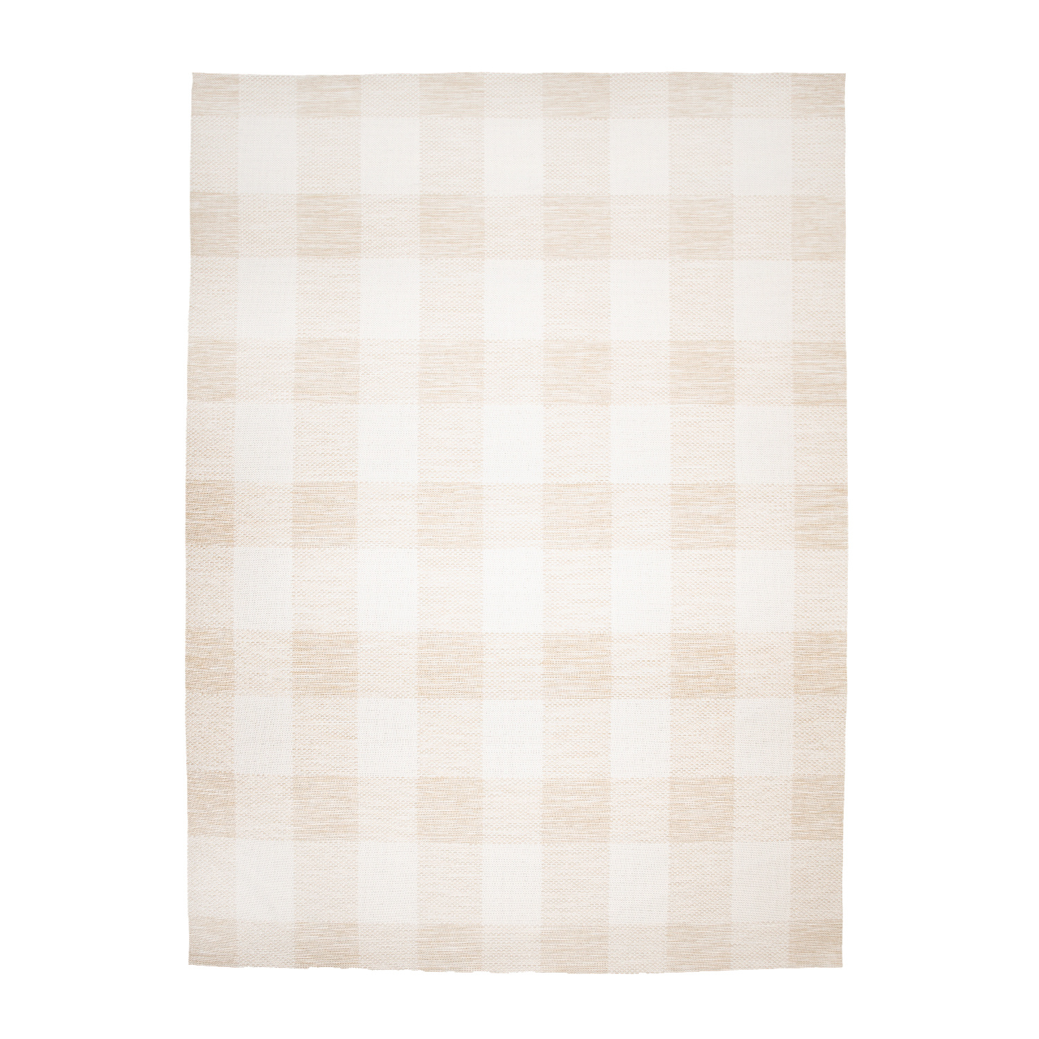 In- & Outdoor Teppich - Ranch Checkerboard Beige - sfeer