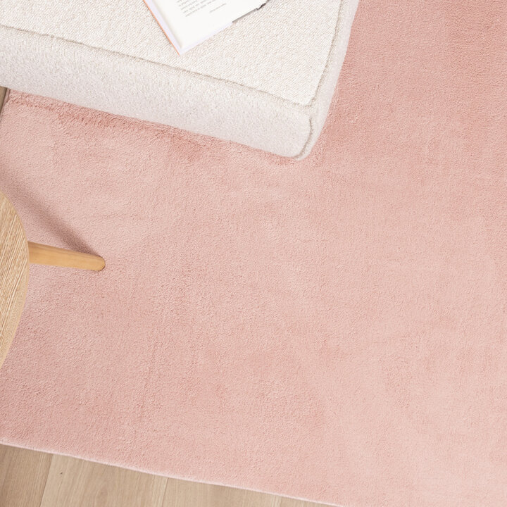 Waschbarer Teppich - Vivid Rosa