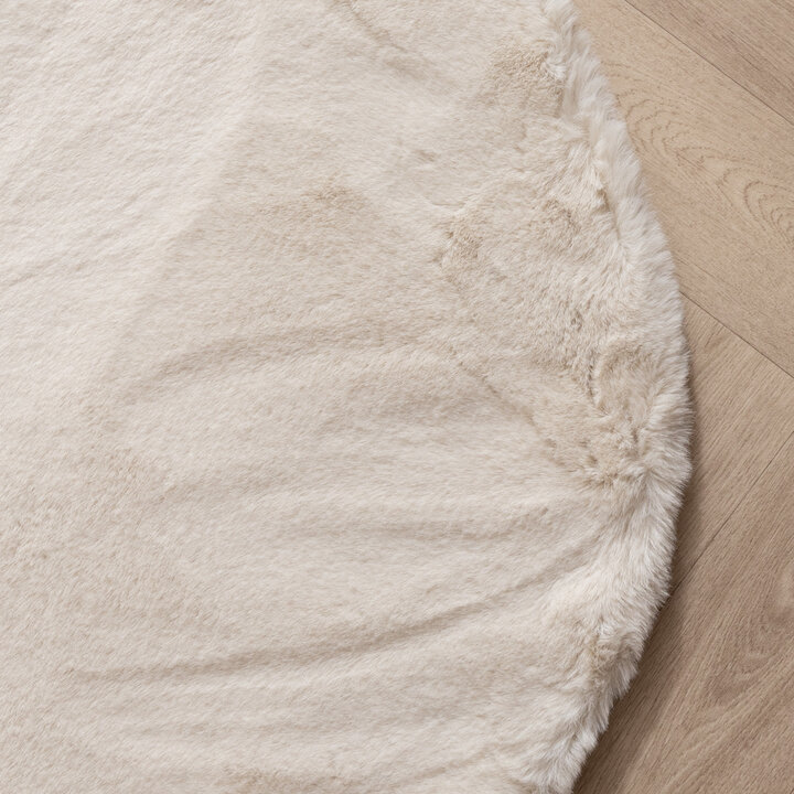 Hochflor Teppich - Comfy Supreme Ripple Creme