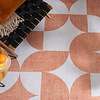 Gartenteppich Abstrakt - Groovy Tiles Terrakotta - thumbnail 2