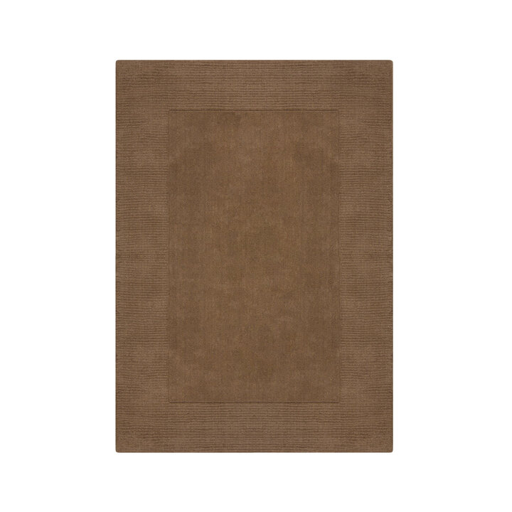 Einfarbiger Teppich - Tuscano Braun