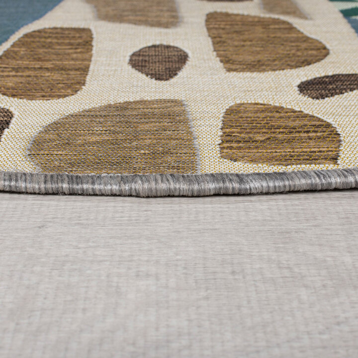 In - & Outdoorteppich - Dunto Eric Giraffe