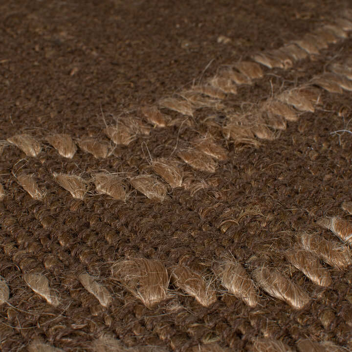 Jute Teppich - Deso Trey Braun