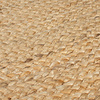 Jute Teppich Rund - Kahano Natur Schwarz - thumbnail 2