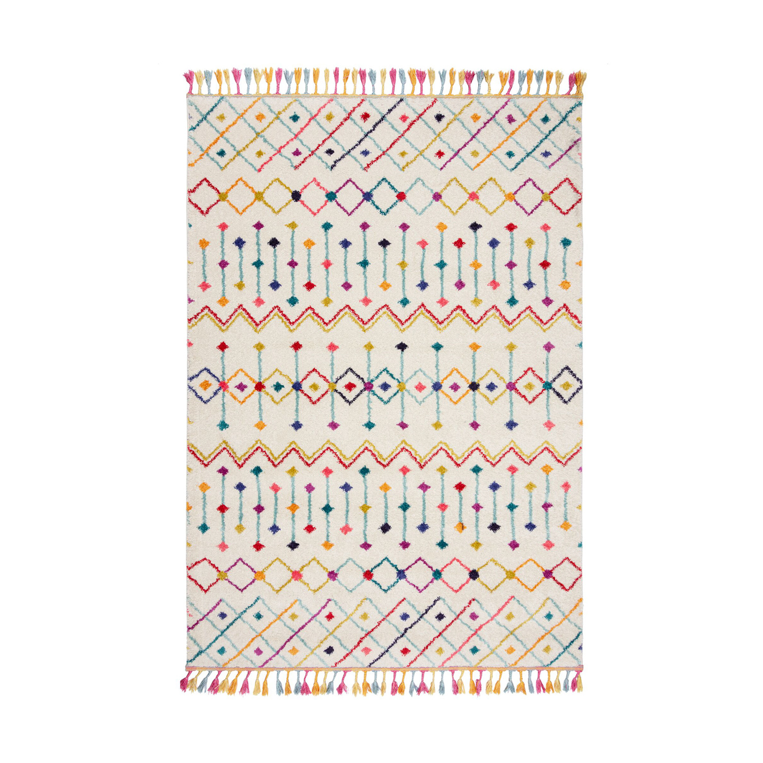 Farbenfroher Teppich - Monero Prairie Bunt - sfeer