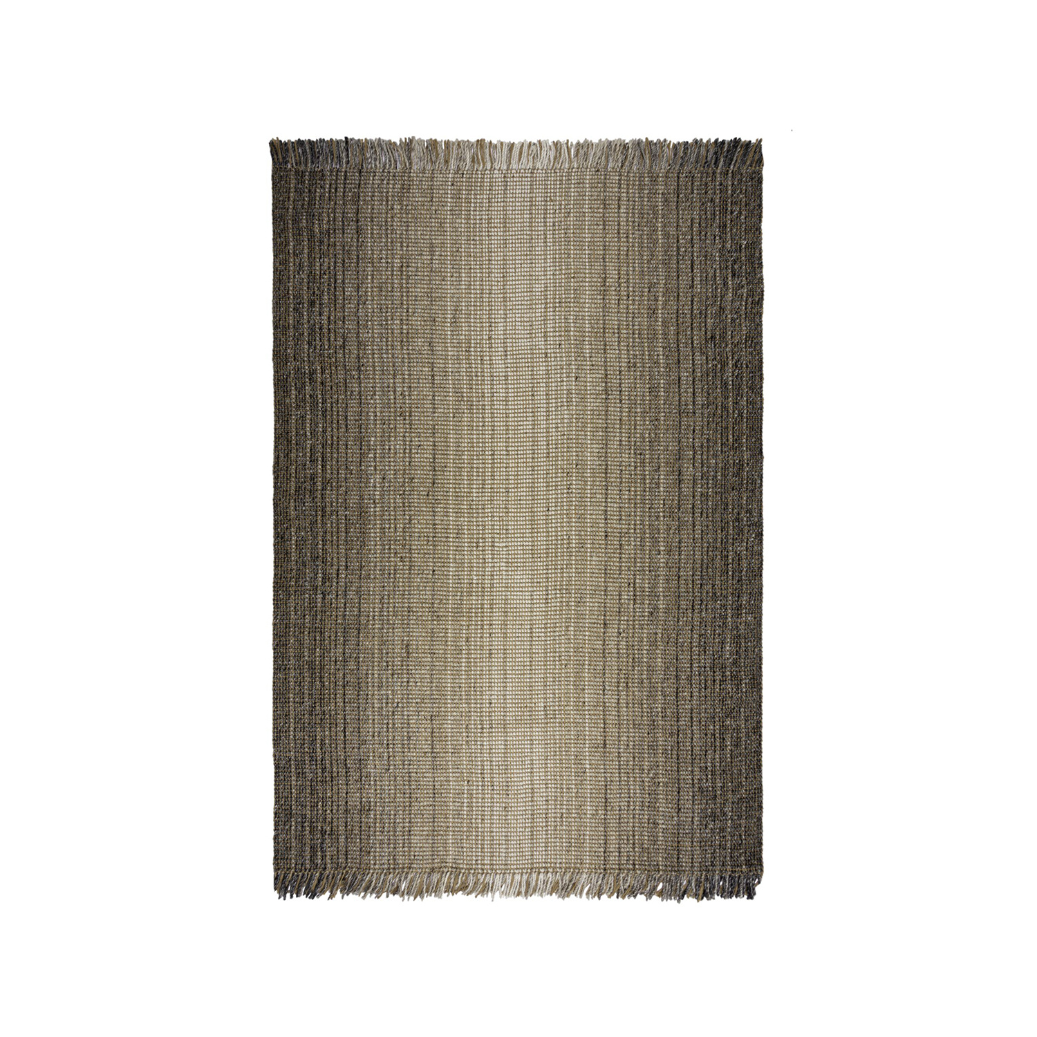Jute Teppich  - Motto Ombre Grau - sfeer