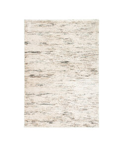 Hochflor Teppich - Blend Creme Blau