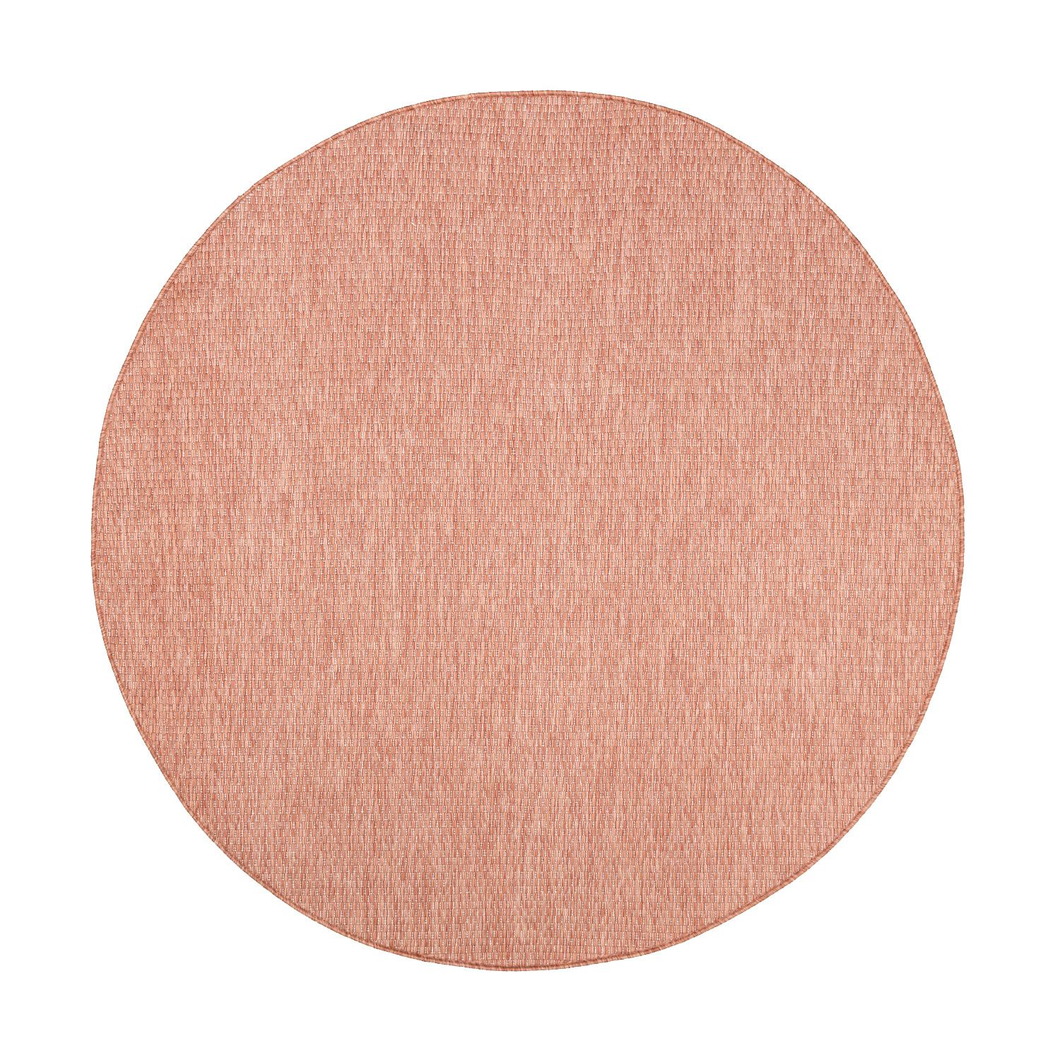In- & Outdoor Teppich Rund - Costa Terracotta - sfeer