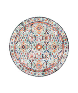 Teppich Vintage Rund - Imagine Oriental Grün