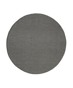 In- & Outdoor Teppich Rund - Malta Arrow Schwarz