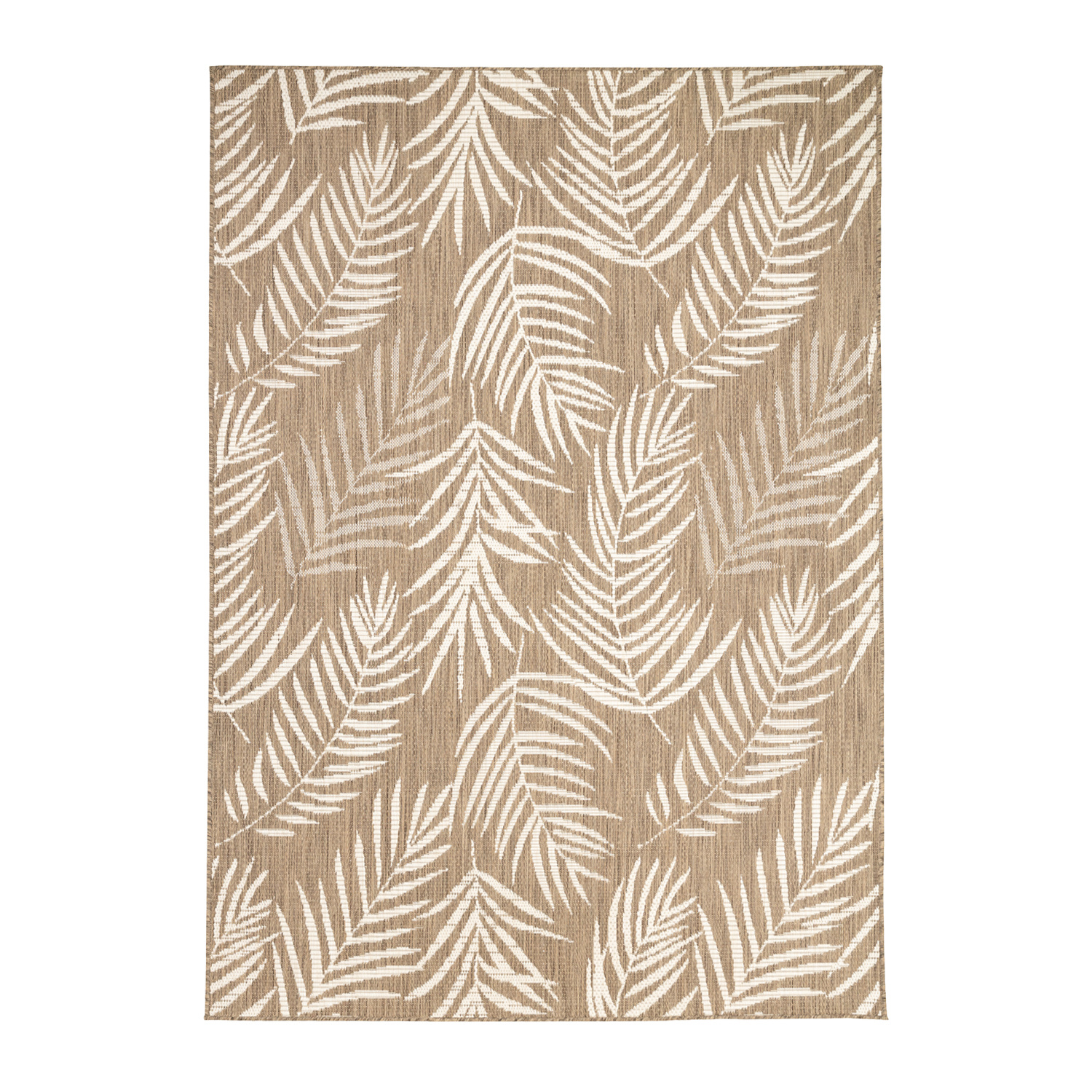 In-& Outdoor Teppich - Malta Leaves Natur - sfeer