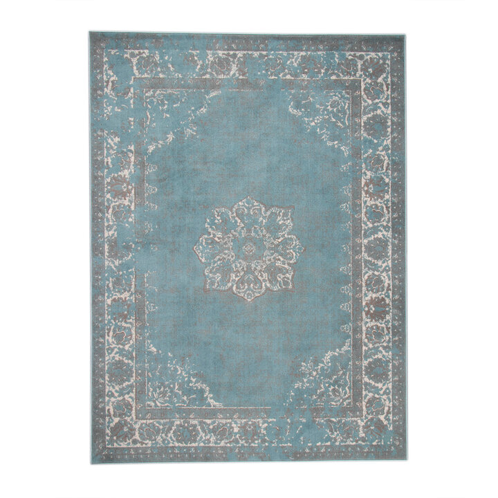 Teppich Vintage - Miracle Grau Blau