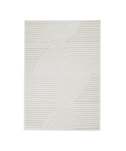 Teppich Modern - Nori Curves Weiß