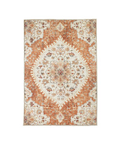 Vintage Gartenteppich - Santo Mandala Terrakotta