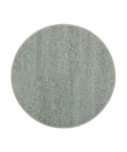 Wollteppich Rund - Twist Grün